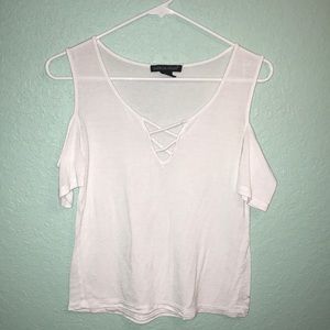 off the shoulder t-shirt